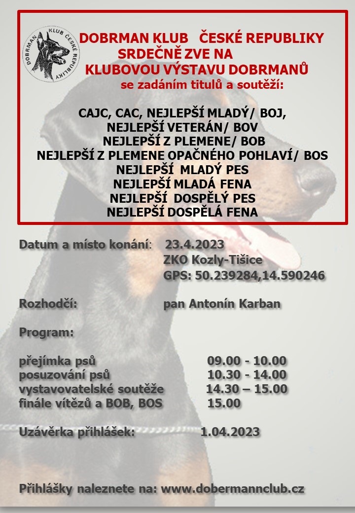 Přečtete si více ze článku KV Kozly Tišice – datum konání 23.04.2023 – PRODLOUŽENÍ UZÁVĚRKY